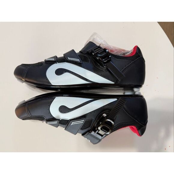 Peloton Size 44 Indoor Cycling Shoes Exercise Bike Sneakers Black Classic NEW